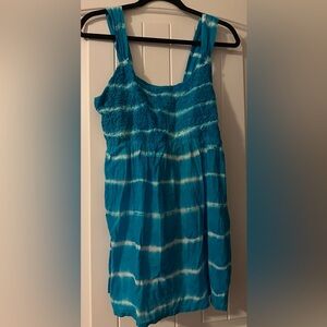 Teal Tie-Dye Women's Tank NWT